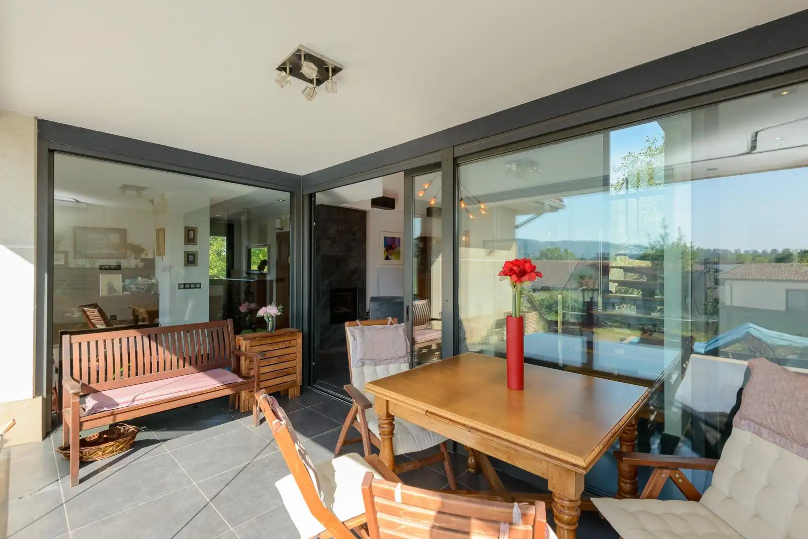 Terraza de Casa o chalet en venta en Llanera con Calefacción, Jardín privado y Terraza