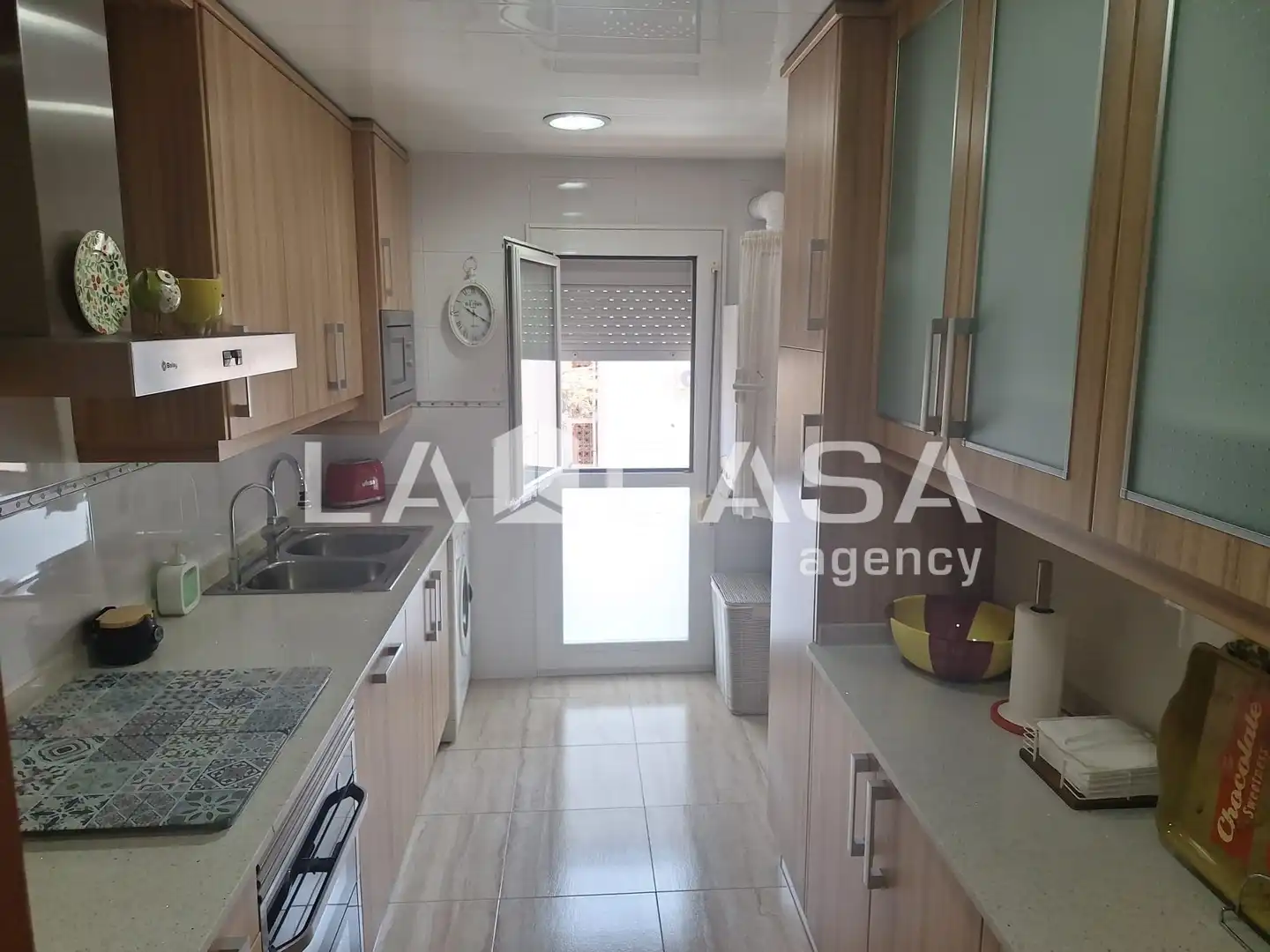 Kitchen of Flat for sale in Santa Coloma de Gramenet  with Heating