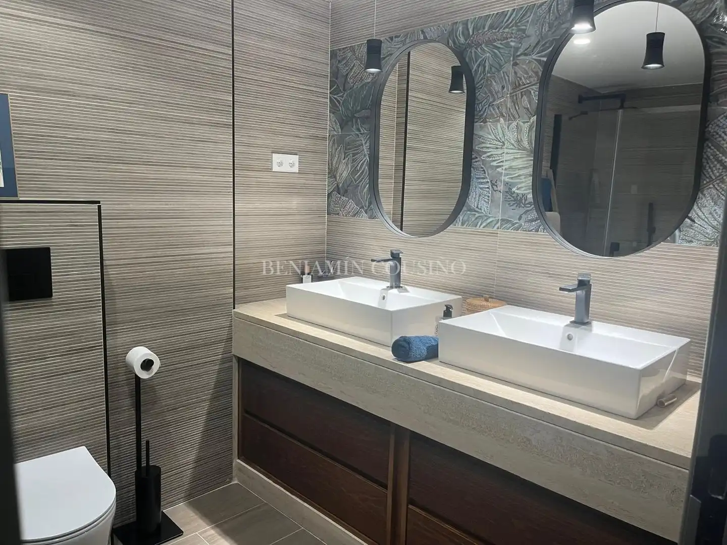 Baño de Piso de alquiler en Madrid con Amueblado