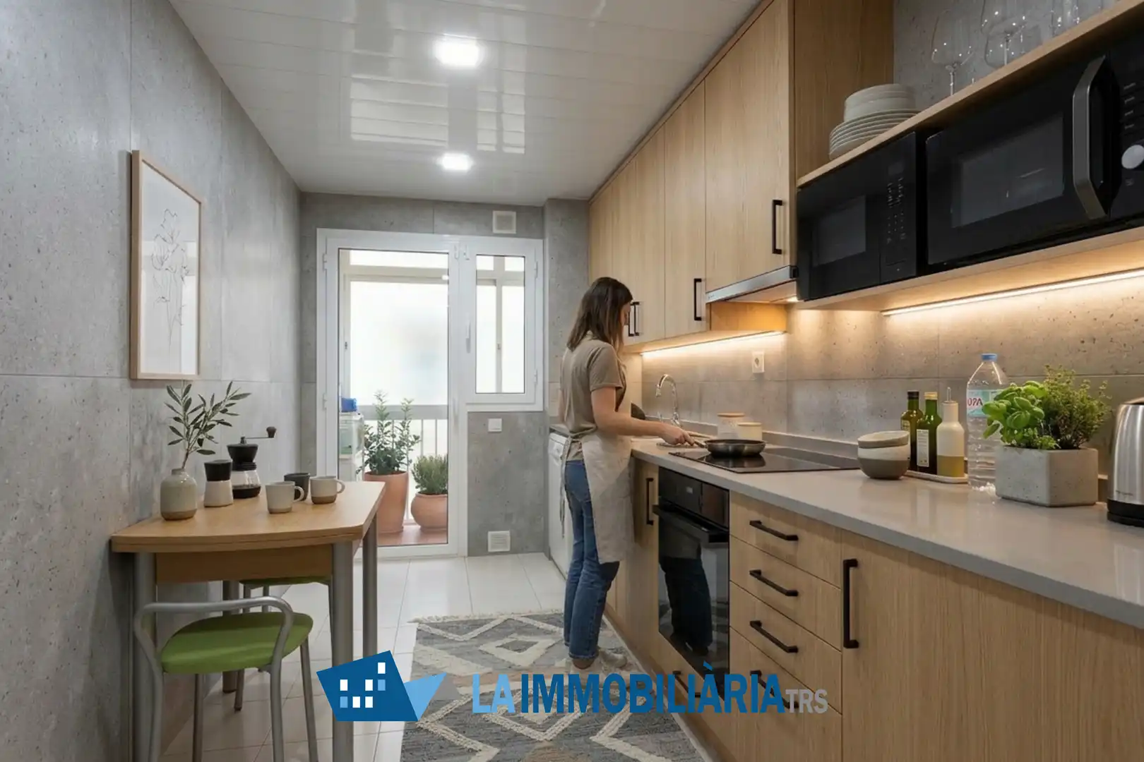 Küche von Wohnung zum Verkauf in Terrassa