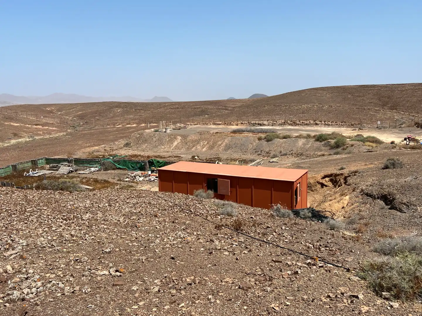 Vista exterior de Finca rústica en venda en Tuineje amb Jardí privat, Terrassa i Traster