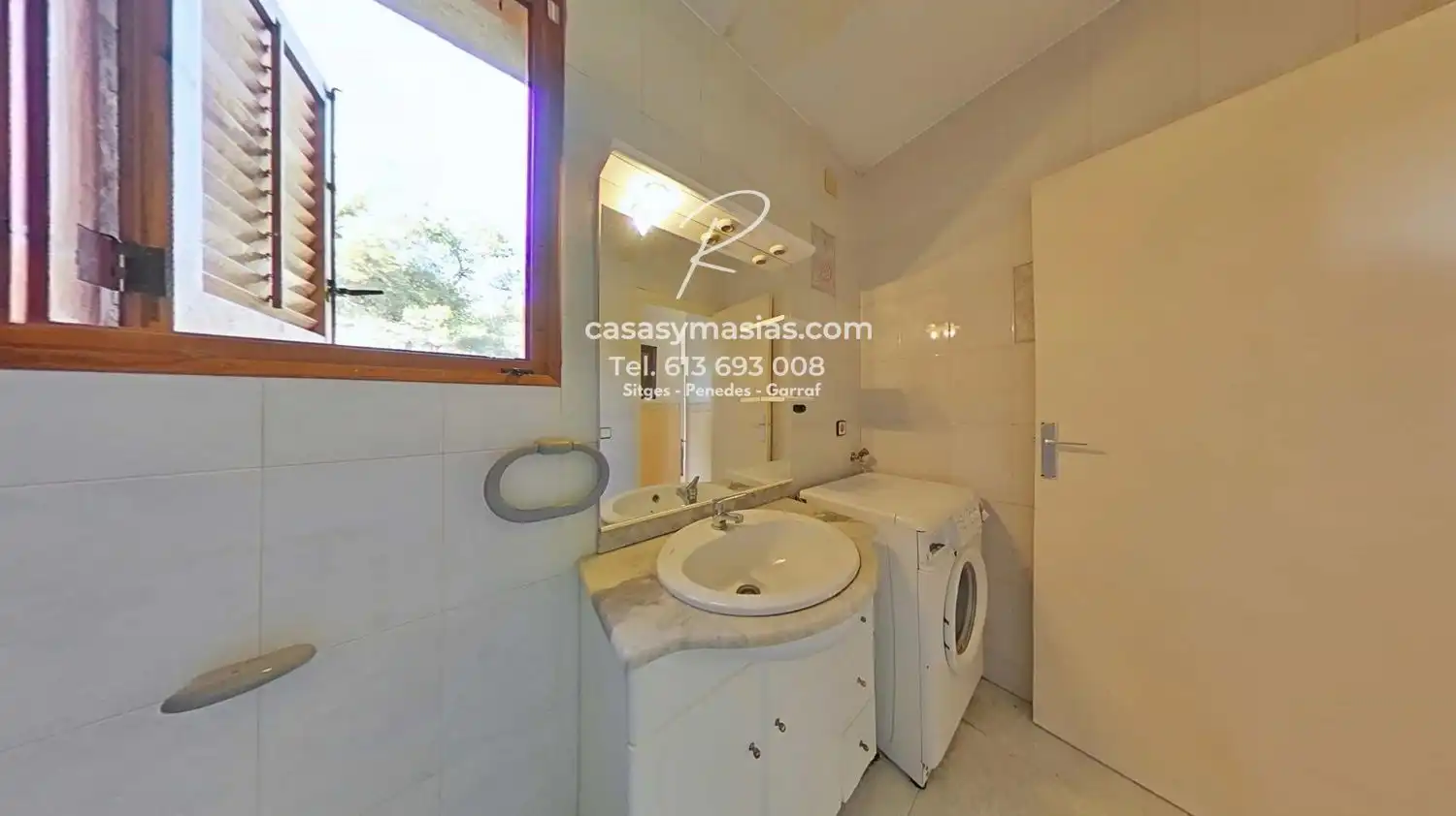 Baño de Finca rústica en venta en Santa Margarida de Montbui con Calefacción, Jardín privado y Terraza