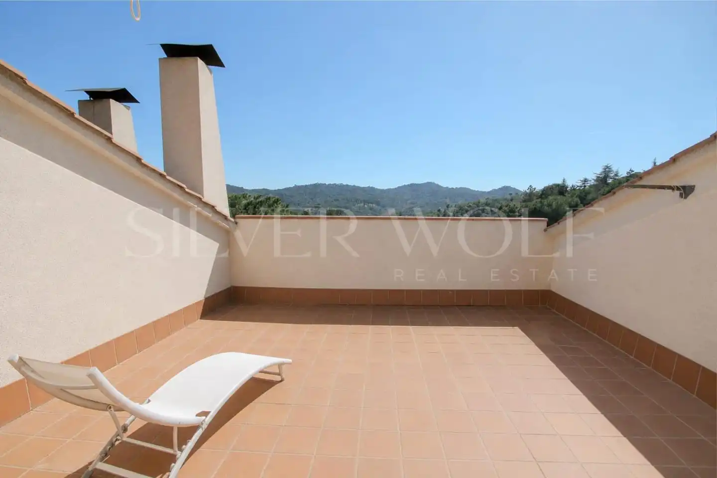 Terrassa de Casa o xalet en venda en Òrrius amb Aire condicionat, Calefacció i Jardí privat