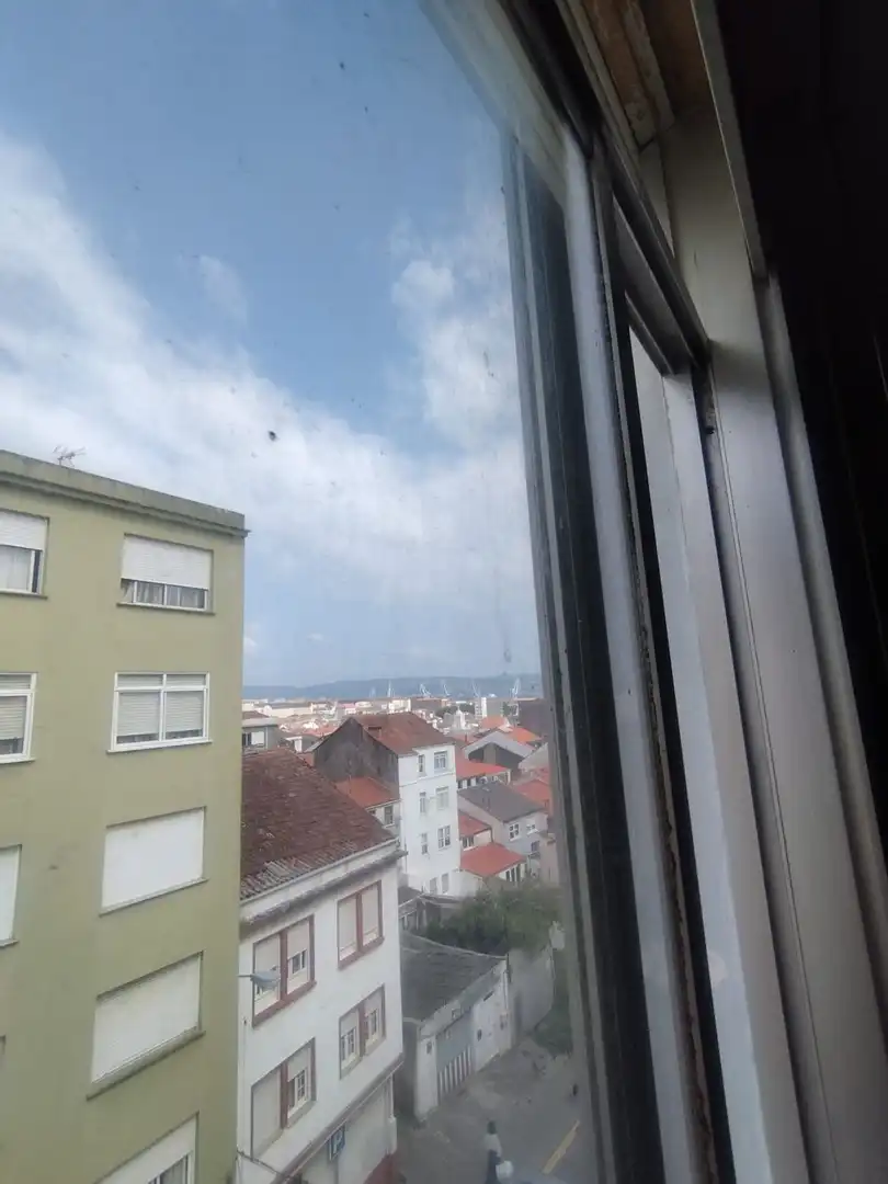 Balcony of Flat for rent in Ferrol  with Air Conditioner and Furnished