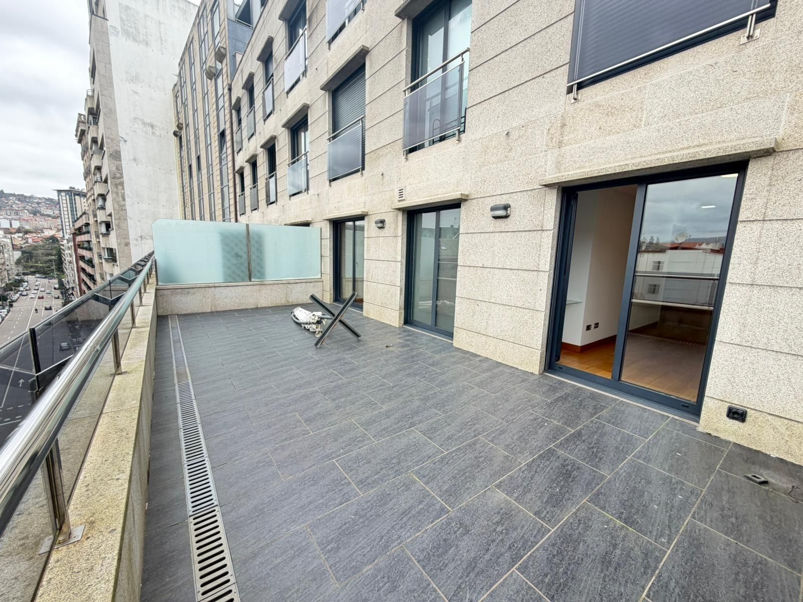 Terrace of Apartment for rent in Vigo   with Heating and Storage room