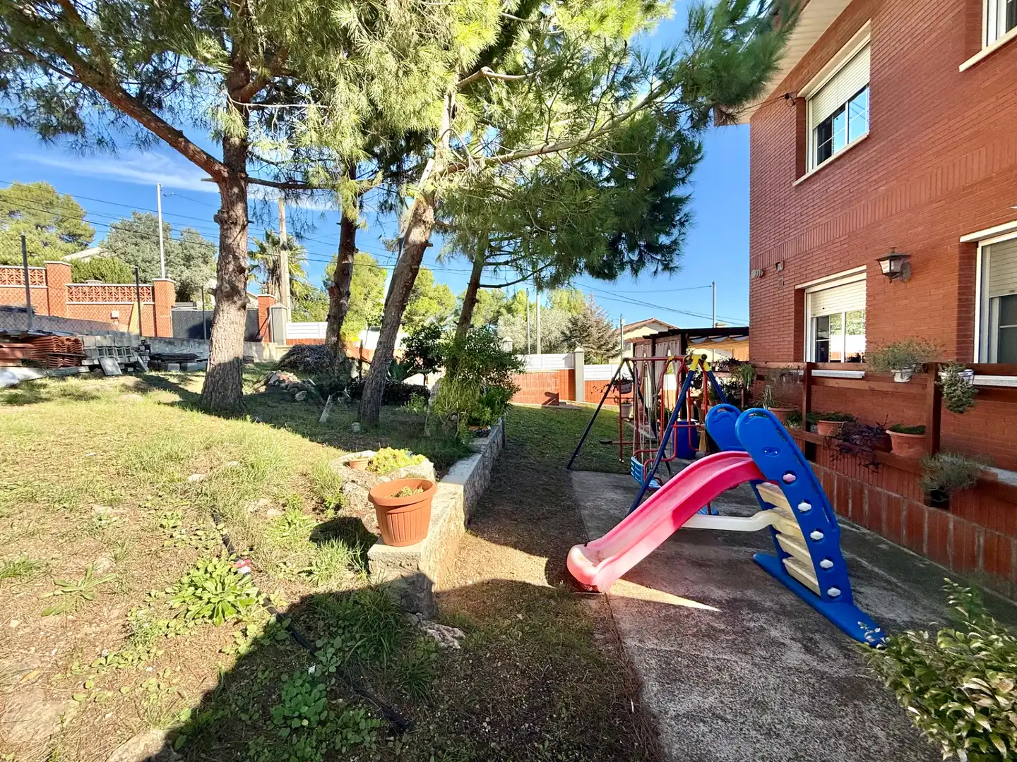 Jardín de Casa o chalet en venta en Vallirana con Jardín privado, Terraza y Horno