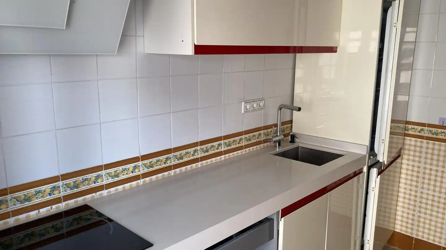 Cocina de Piso de alquiler en Garrucha con Terraza