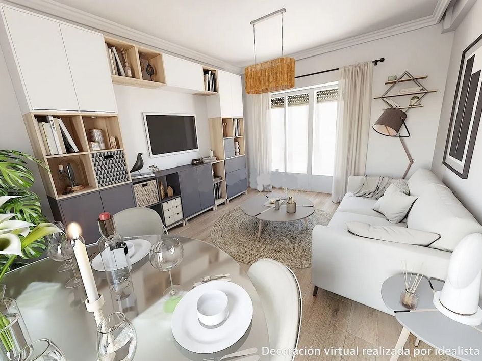 Sala d'estar de Pis en venda en Salamanca Capital amb Calefacció, Parquet i Terrassa