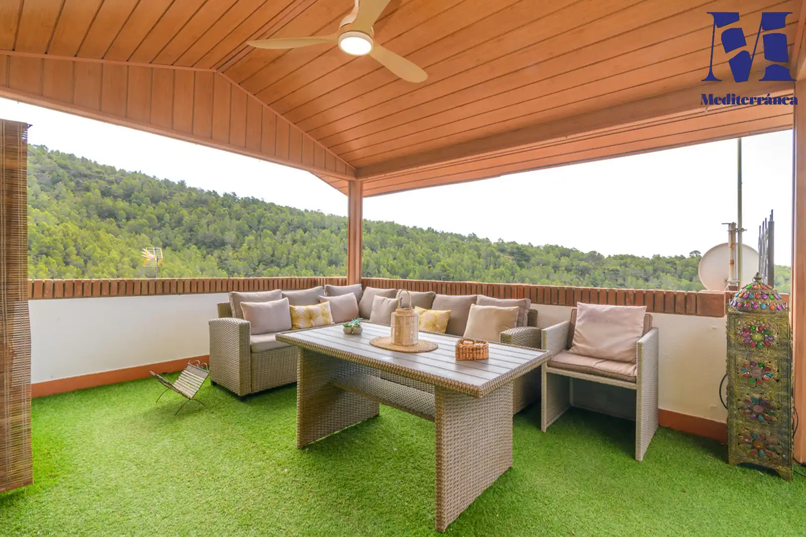 Terrassa de Casa o xalet en venda en Sitges amb Jardí privat, Parquet i Terrassa