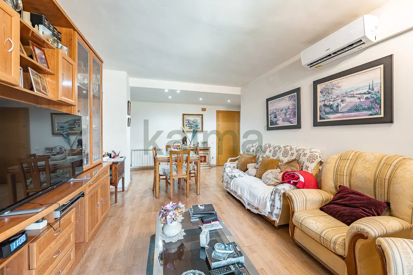 Sala de estar de Piso en venta en Tàrrega con Aire acondicionado, Calefacción y Terraza