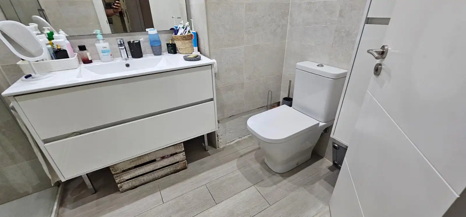 Bathroom of Flat for sale in Mataró  with Heating, Private garden and Balcony
