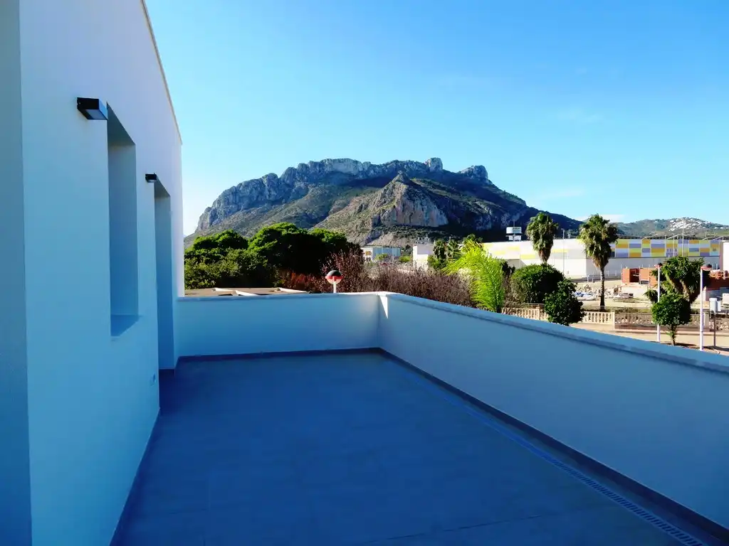 Terraza de Casa o chalet en venta en Els Poblets con Aire acondicionado, Calefacción y Jardín privado