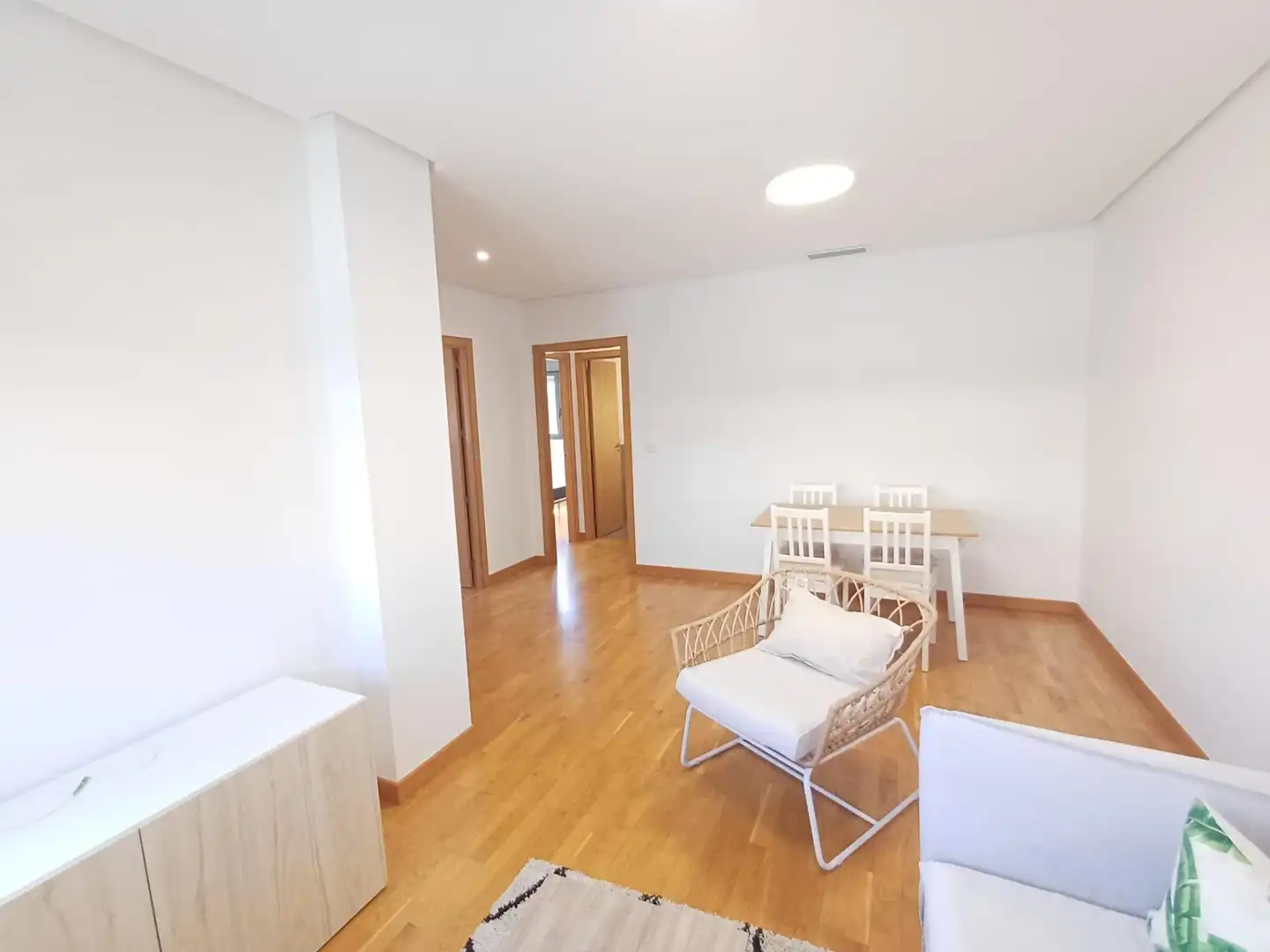 Wohnzimmer von Erdgeschoss zur Miete in Murcia mit Klimaanlage, Heizung und Parkett