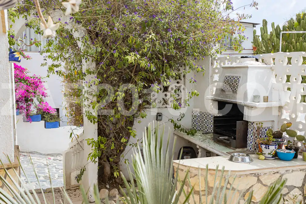 Terrassa de Casa o xalet en venda en Mojácar amb Aire condicionat, Jardí privat i Terrassa