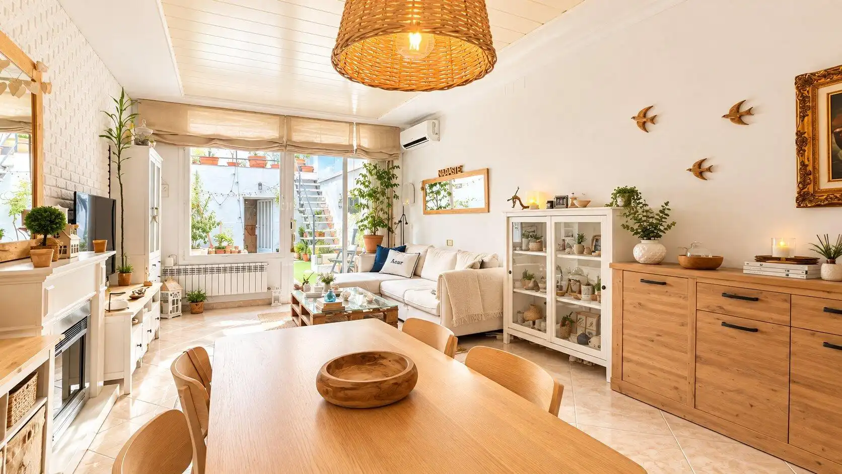 Reihenhaus mit Garten zum Verkauf in Can Feu - Gràcia, imagen 3
