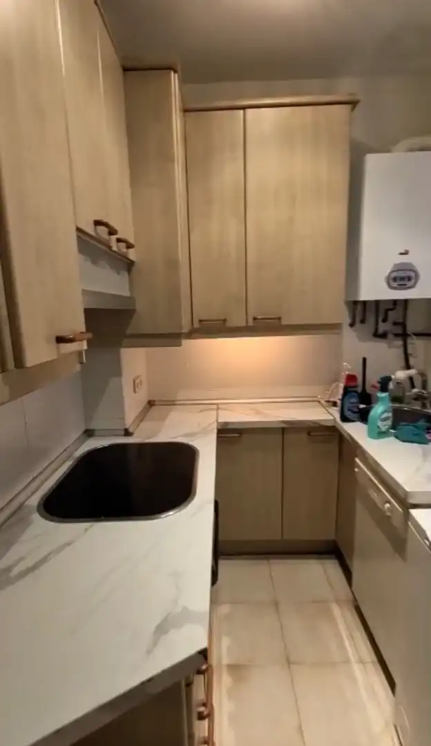 Cocina de Piso de alquiler en Madrid con Aire acondicionado, Calefacción y Amueblado