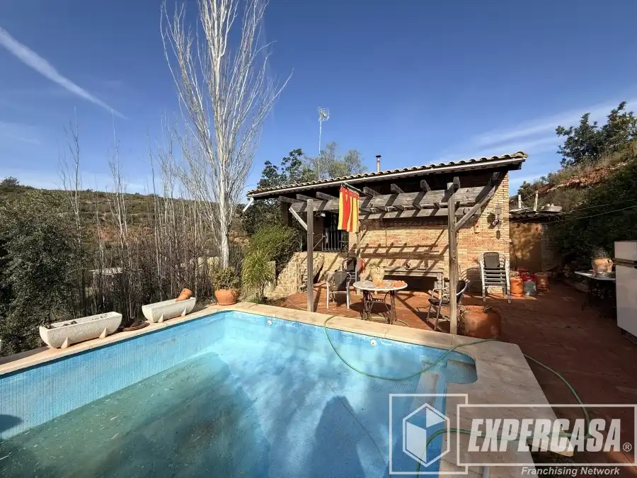Piscina de Casa o xalet en venda en Pedralba amb Calefacció i Terrassa