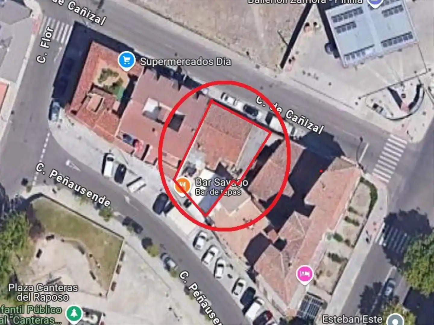 Vista exterior de Casa o xalet en venda en Zamora Capital  amb Traster