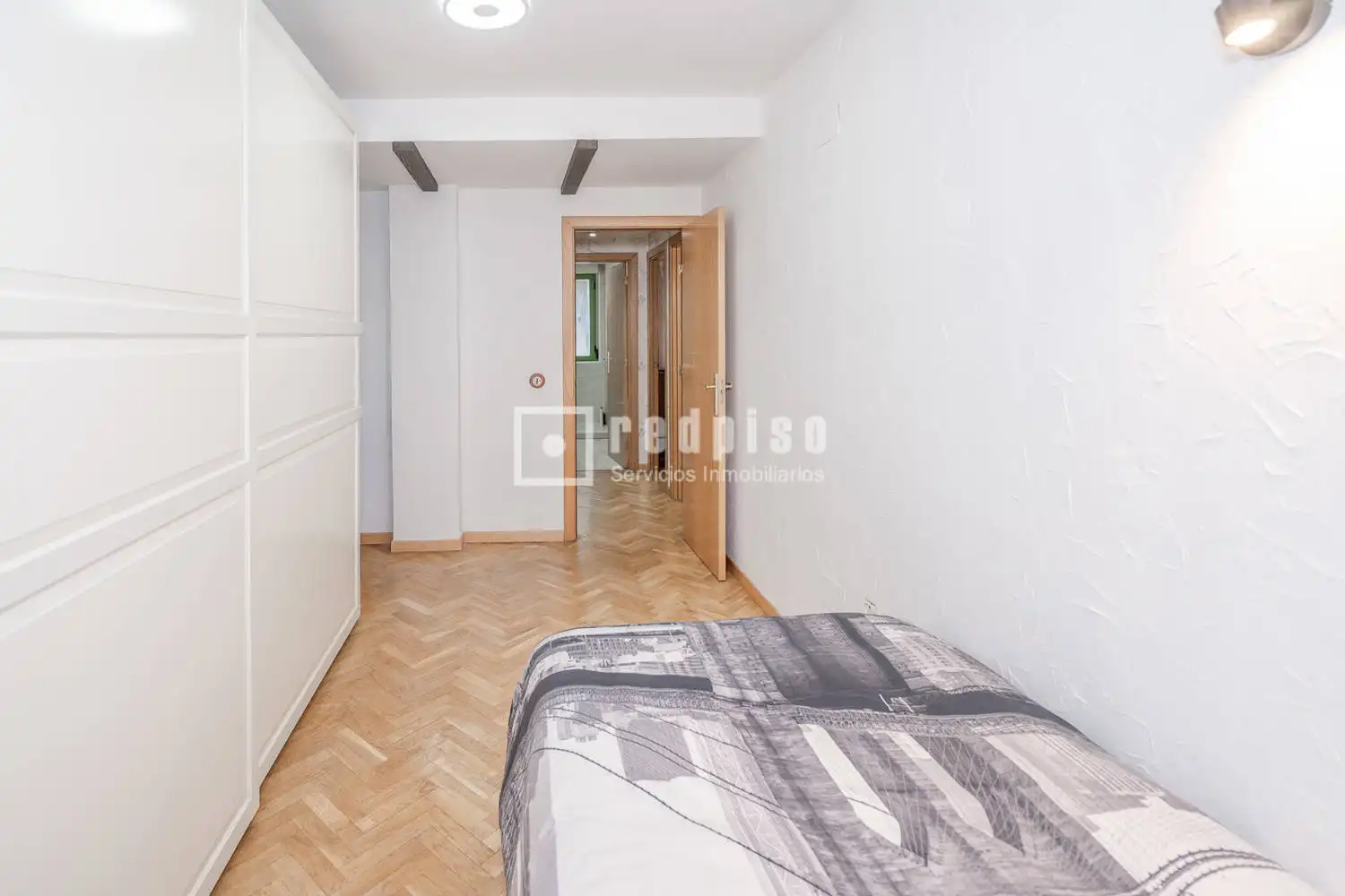Schlafzimmer von Wohnung zum Verkauf in Arroyomolinos (Madrid) mit Heizung, Parkett und Abstellraum