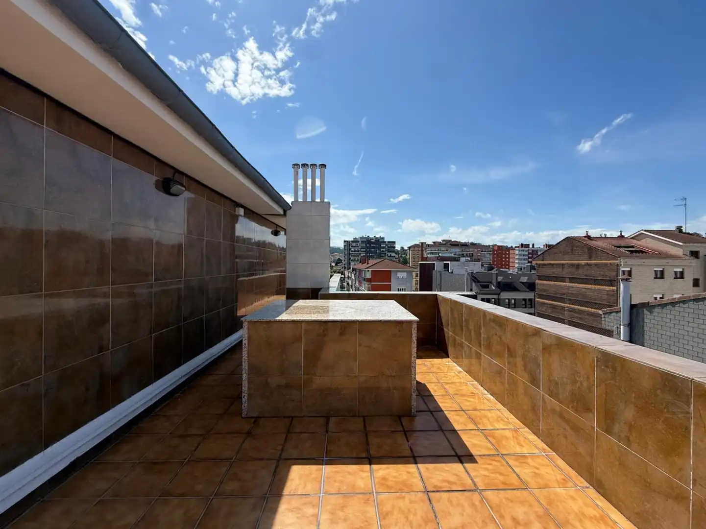 Terrace of Attic for sale in Castrillón  with Heating, Parquet flooring and Terrace
