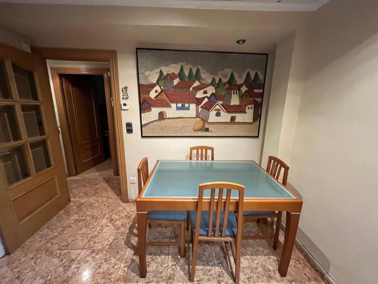 Dining room of Flat for sale in  Zaragoza Capital  with Heating and Furnished