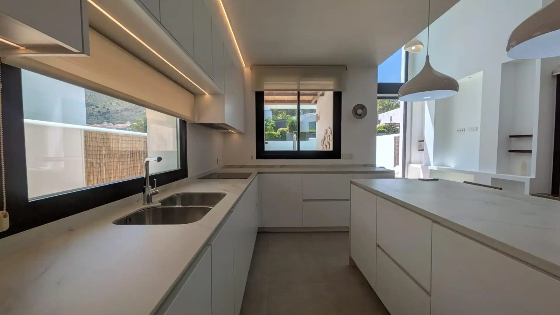 Kitchen of Houses for sale in L'Alfàs del Pi  with Air Conditioner, Heating and Terrace