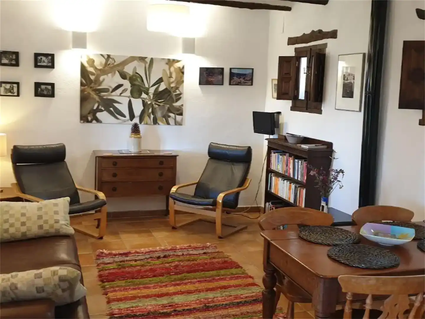 Sala d'estar de Finca rústica en venda en Pórtugos