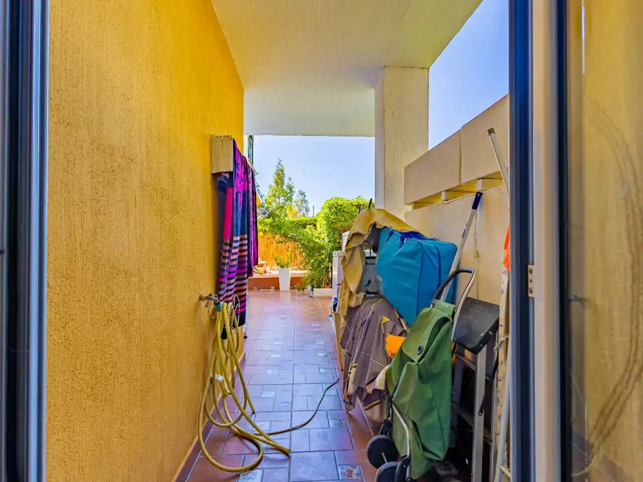 Balcony of Flat for sale in Vera  with Air Conditioner, Private garden and Parquet flooring