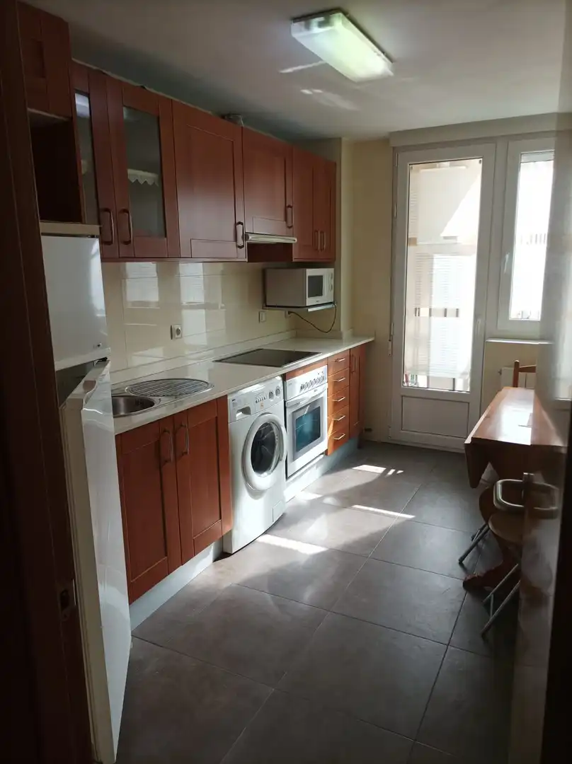 Cuina de Pis de lloguer en Santander amb Calefacció, Parquet i Terrassa