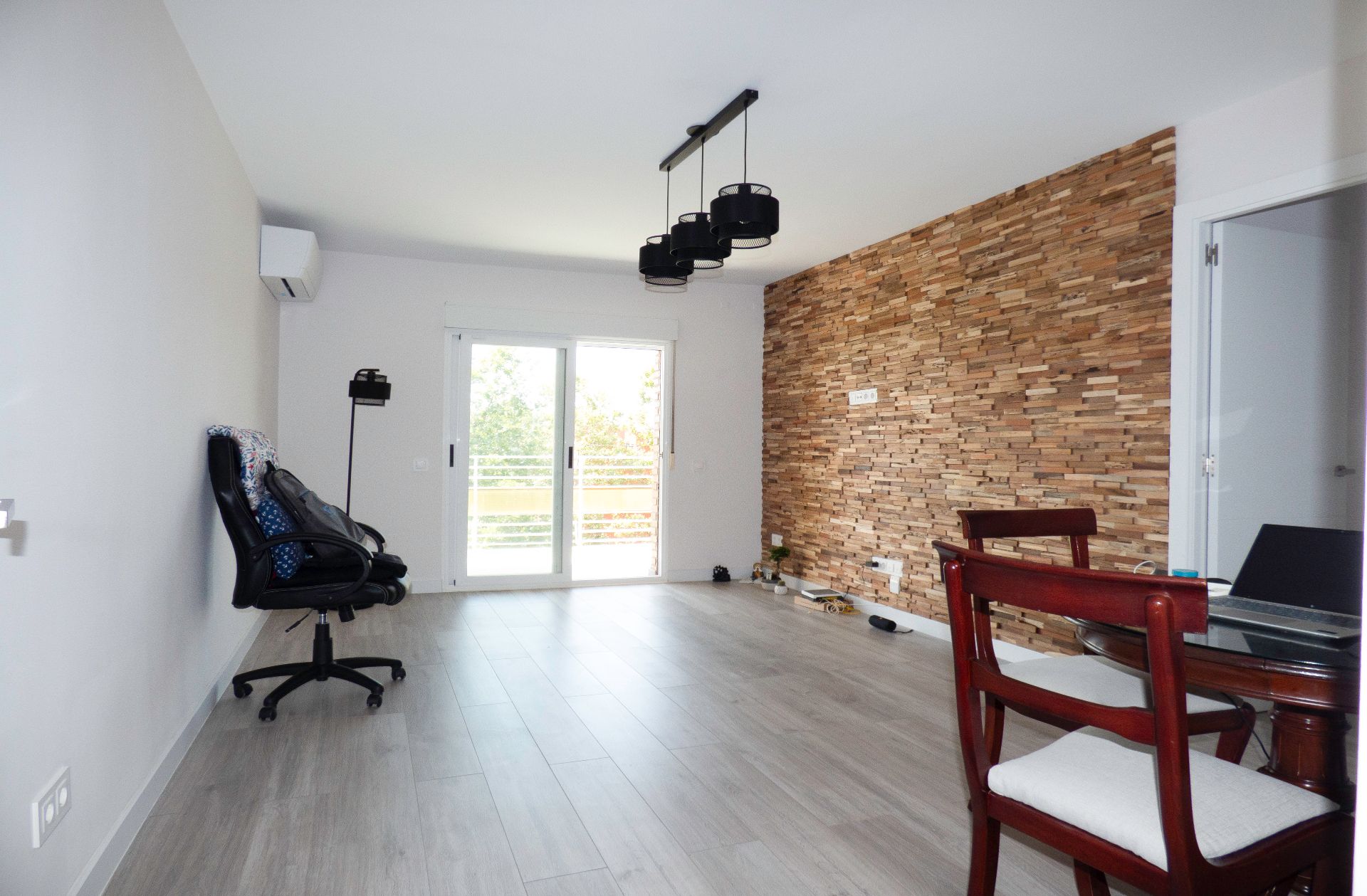 Sala d'estar de Pis en venda en Móstoles amb Aire condicionat, Calefacció i Jardí privat