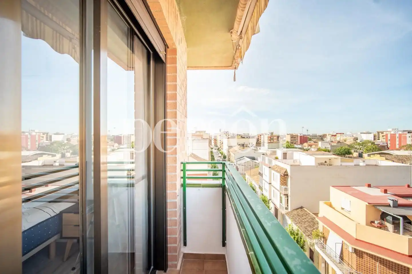 Terrassa de Pis de lloguer en Moncada amb Aire condicionat, Calefacció i Terrassa