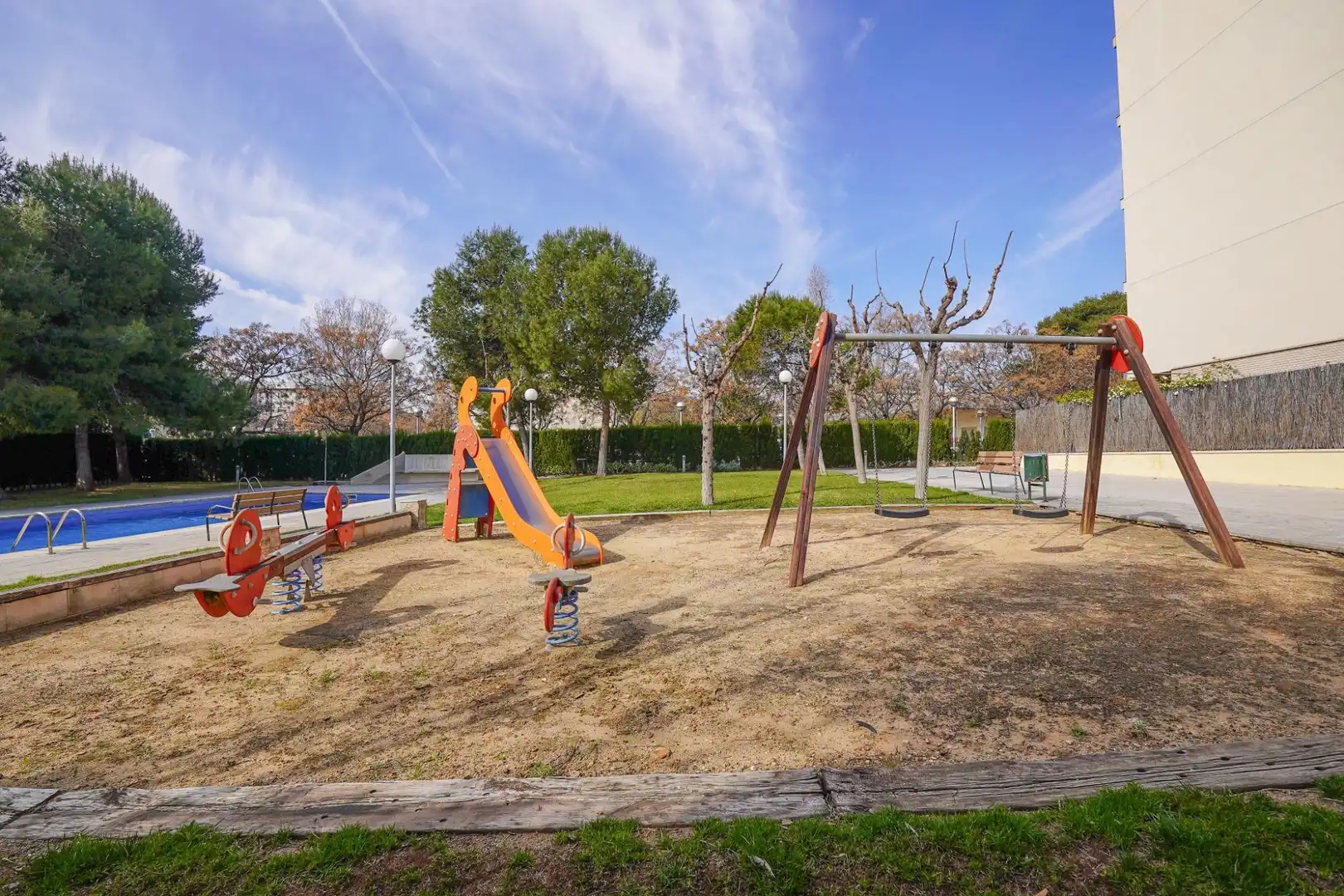 Garden of Flat for sale in Salou  with Air Conditioner, Heating and Private garden