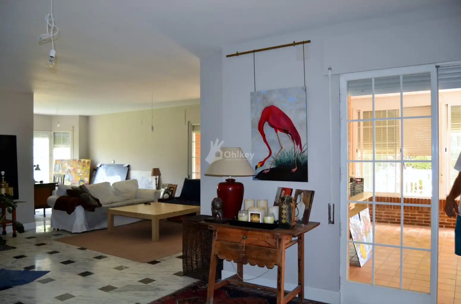 Living room of Houses for sale in Villaviciosa de Odón  with Heating, Private garden and Swimming Pool