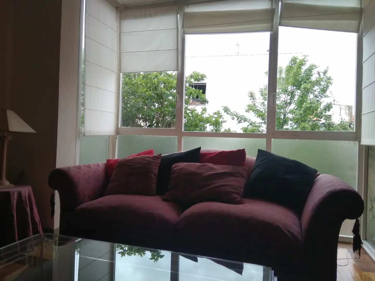 Living room of Apartments for rent in Oviedo   with Heating, Parquet flooring and Furnished