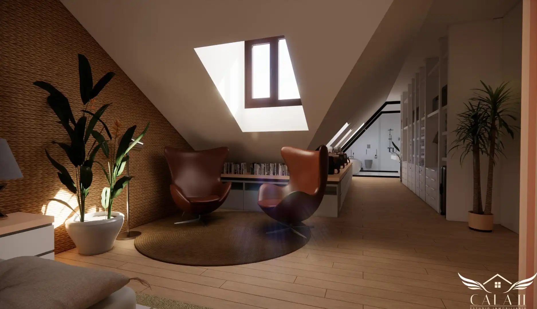 Sala d'estar de Àtic en venda en Huelva amb Aire condicionat i Terrassa