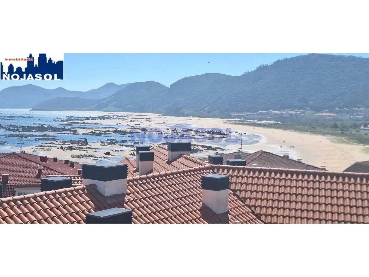 Außenansicht von Dachboden zur Miete in Noja mit Heizung, Terrasse und Abstellraum