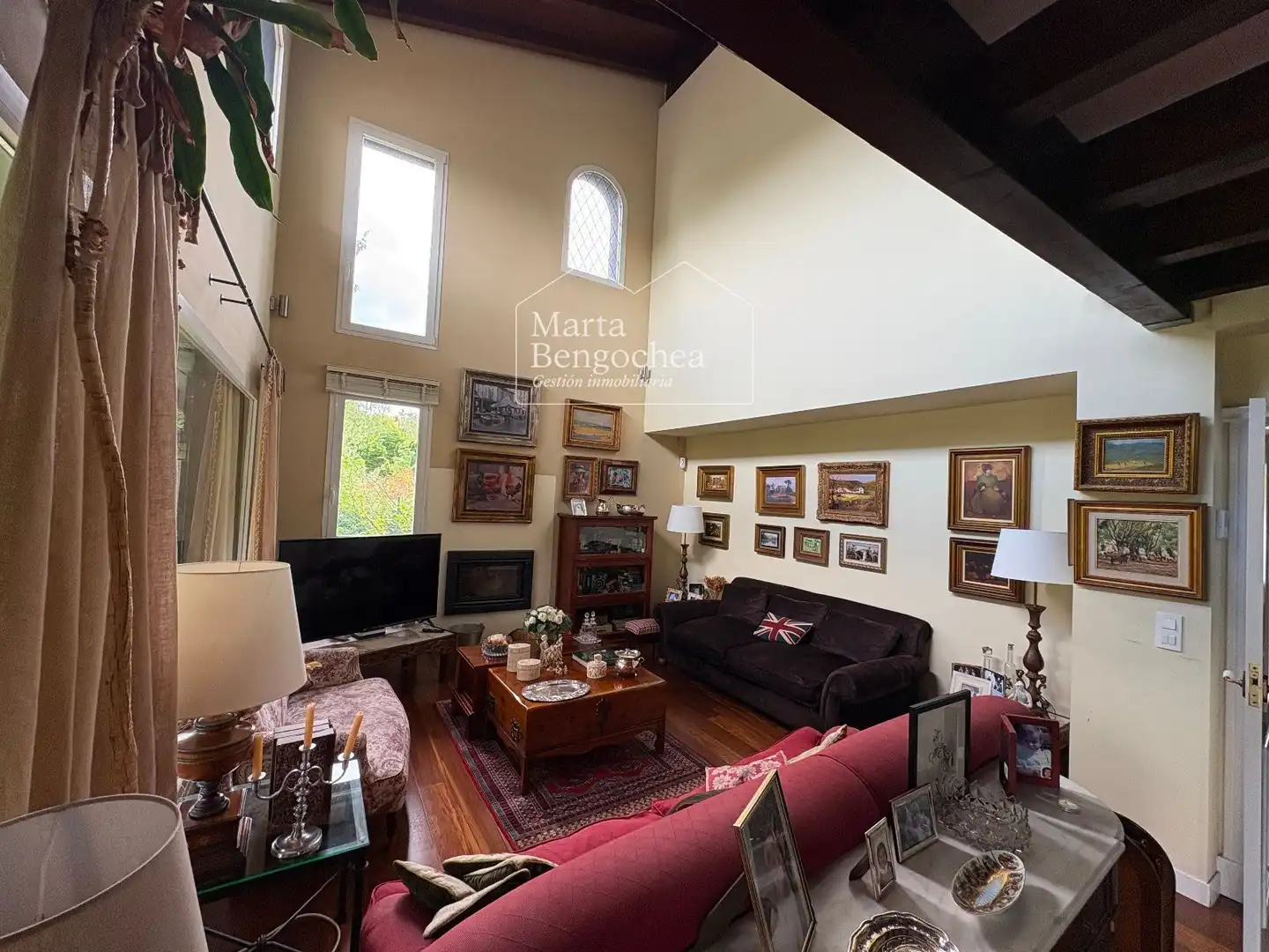 Sala de estar de Casa o chalet en venta en Legutio con Calefacción, Jardín privado y Terraza