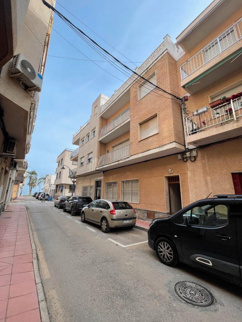 Exterior view of Flat for sale in San Javier  with Terrace, Furnished and Oven