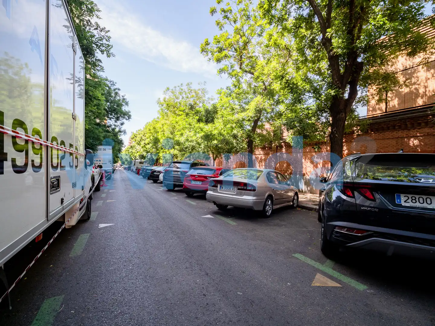Parkplatz von Wohnung zur Miete in Madrid mit Klimaanlage, Heizung und Balkon
