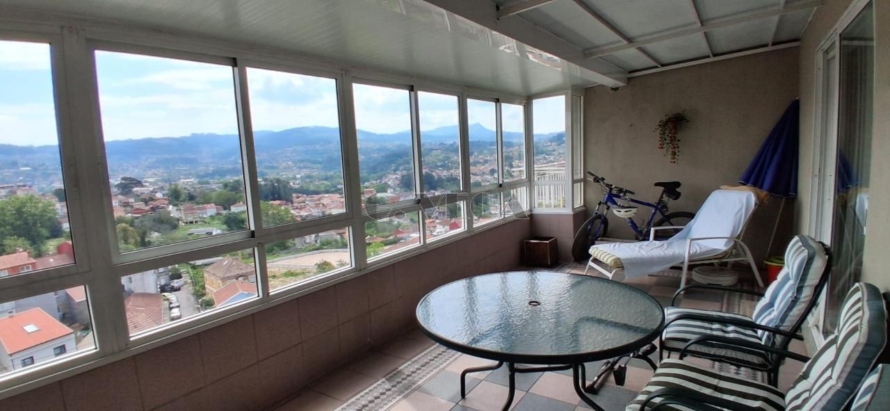 Terrace of Flat for sale in Vigo   with Heating, Parquet flooring and Storage room