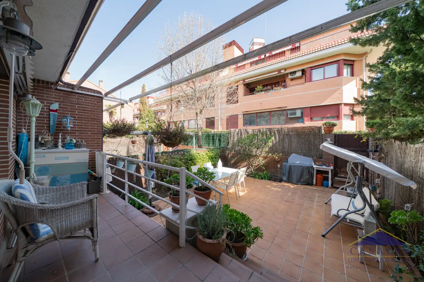 Terrace of Houses for sale in Las Rozas de Madrid  with Heating, Private garden and Terrace