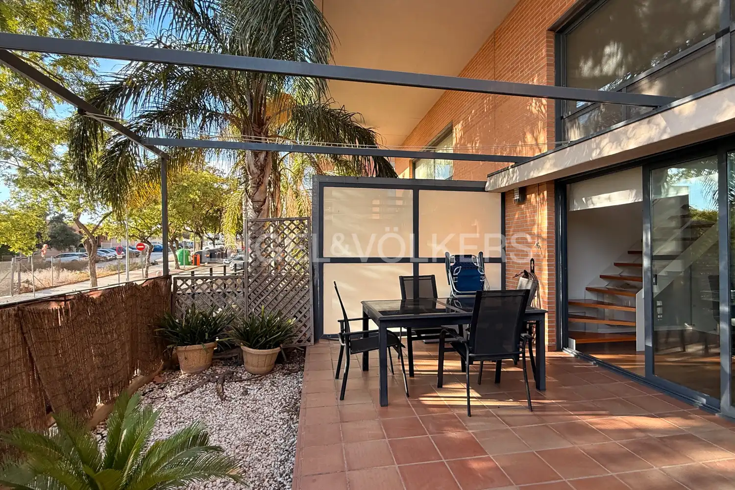 Terrace of Flat for rent in Paterna  with Air Conditioner, Heating and Parquet flooring