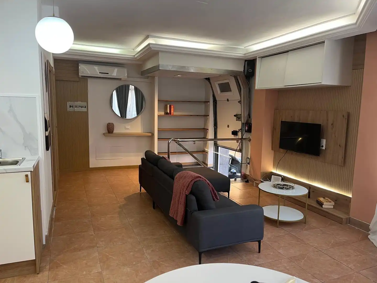 Sala d'estar de Pis en venda en Las Palmas de Gran Canaria amb Moblat