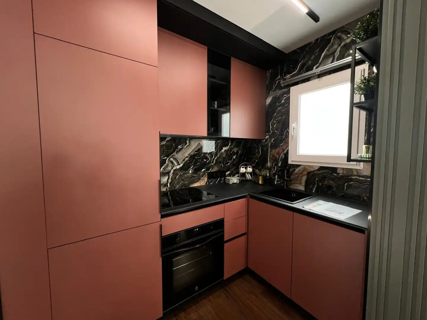 Cocina de Apartamento de alquiler en Torrevieja con Aire acondicionado, Calefacción y Terraza