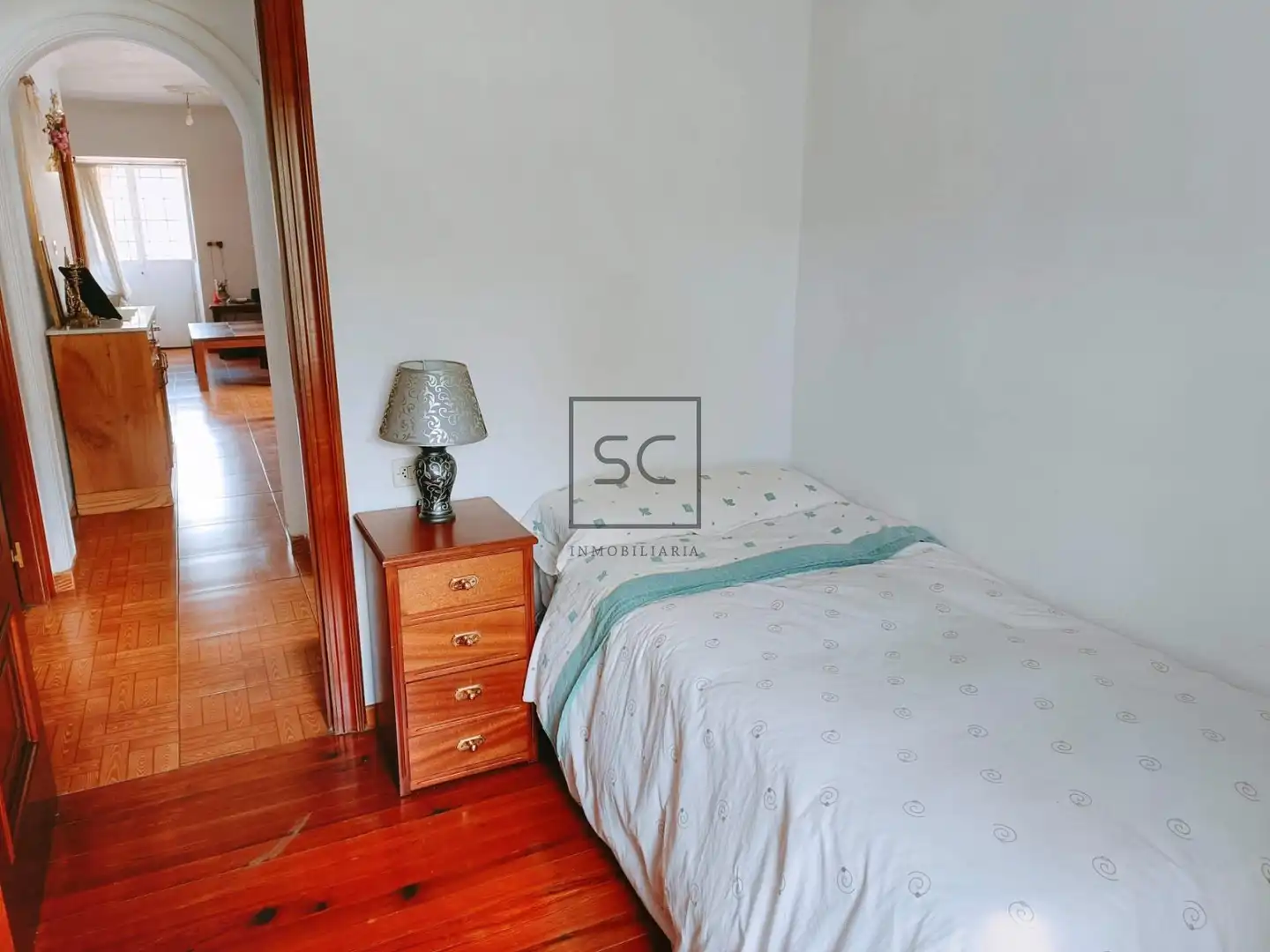 Bedroom of Houses for sale in Narón  with Private garden