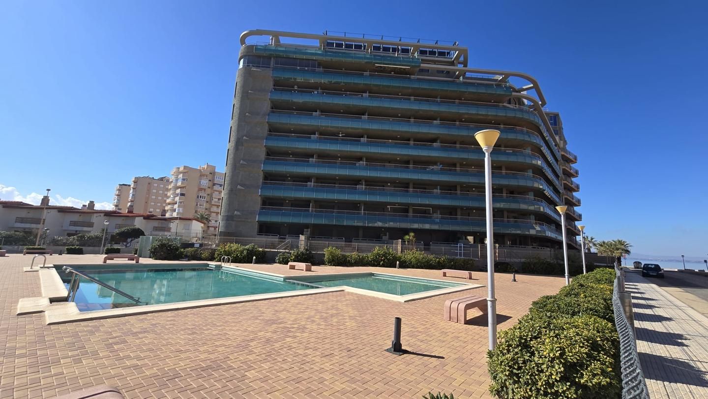Swimming pool of Attic for sale in La Manga del Mar Menor  with Air Conditioner, Terrace and Furnished