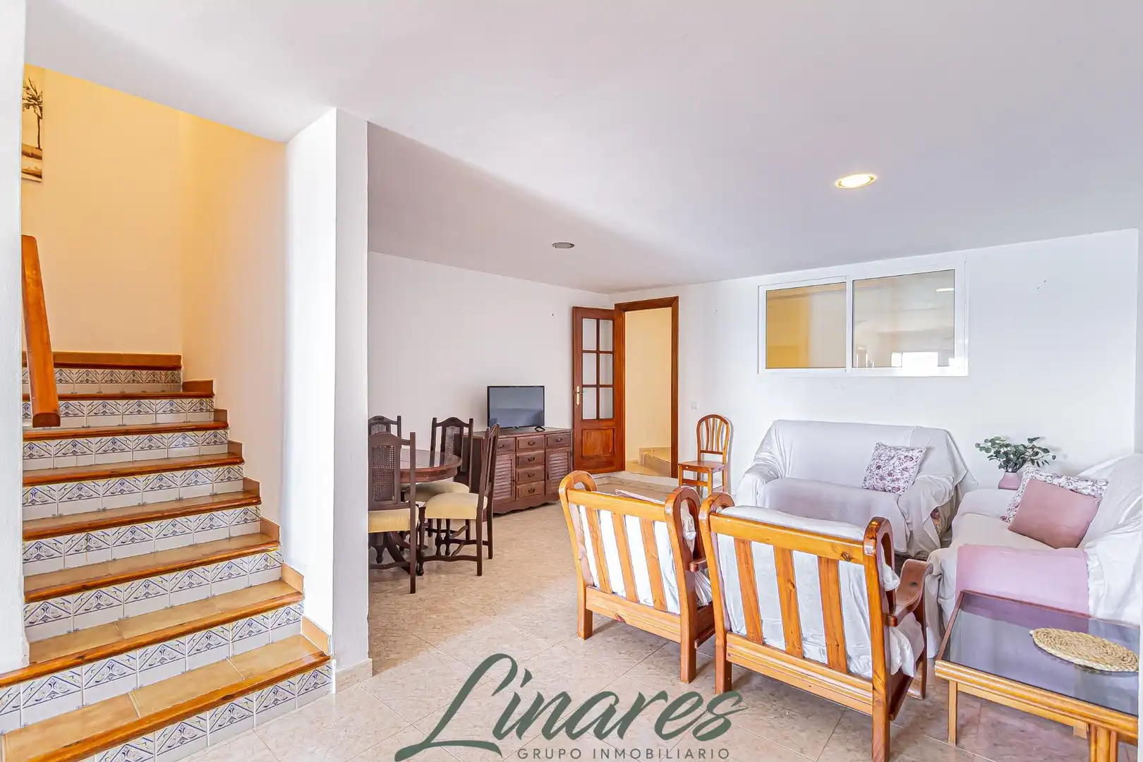 Sala de estar de Casa o chalet en venta en La Manga del Mar Menor con Terraza, Amueblado y Piscina comunitaria