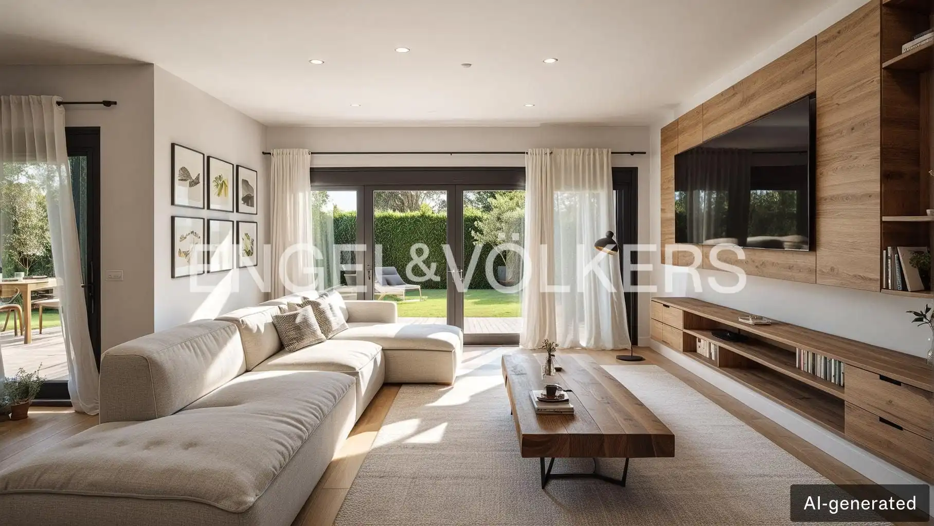 Sala de estar de Casa adosada en venta en Moncloa - Aravaca
