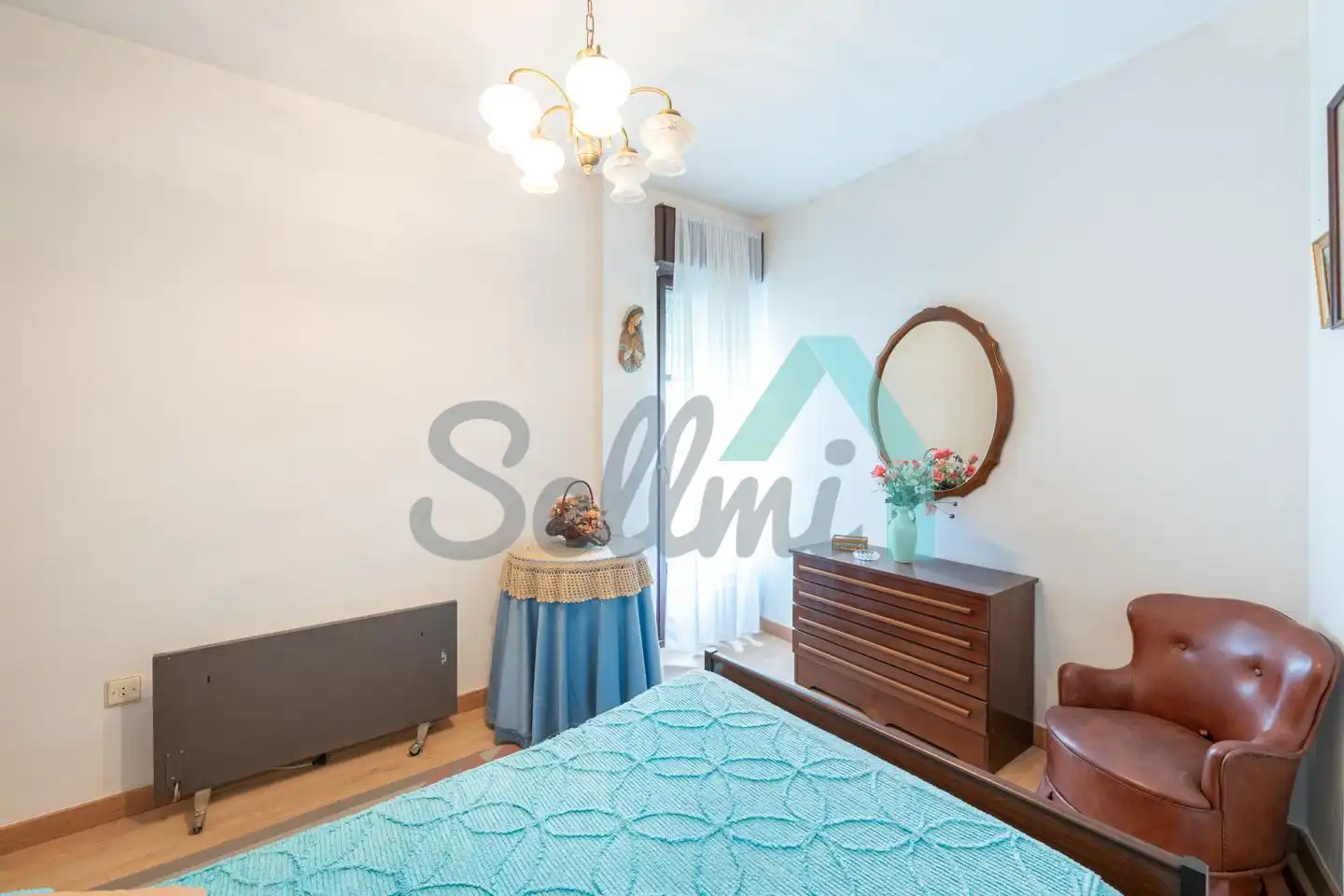 Bedroom of Flat for sale in Belmonte de Miranda  with Heating and Terrace