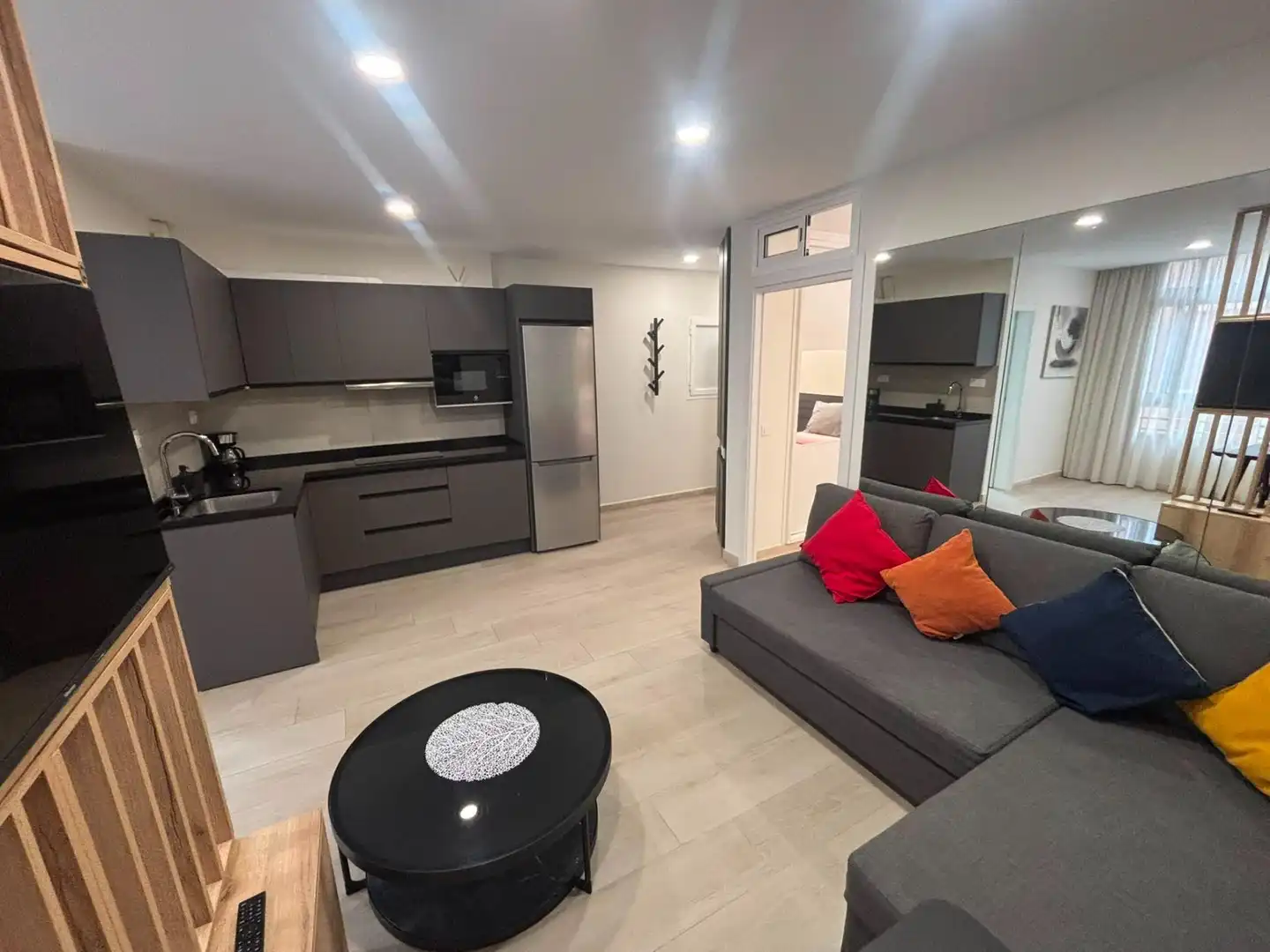 Sala de estar de Piso en venta en Las Palmas de Gran Canaria